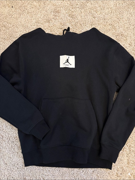 Jordan Other - Jordan | Black Hoodie with White Jumpman Patch